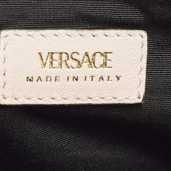 Pre Owned حقيبة كتف فيرساتشي وردية جلد مبطن لا ميدوسا