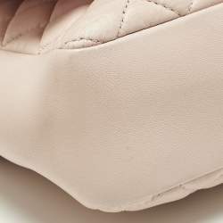 Pre Owned حقيبة كتف فيرساتشي وردية جلد مبطن لا ميدوسا