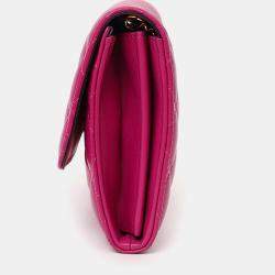 مملوكة مسبقًا محفظة فرساتشي ميدوسا جلد وردية على سلسلة