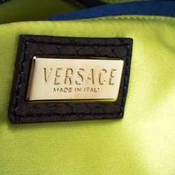 Versace Multicolor Ombre Python Canyon Bag