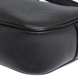 Pre Owned حقيبة كتف فرساتشي ميدوسا جلد سوداء