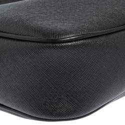 Pre Owned حقيبة كتف فرساتشي ميدوسا جلد سوداء