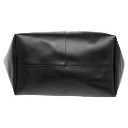 مملوكة مسبقًا حقيبة يد توتس فيرساتشي جلد أسود