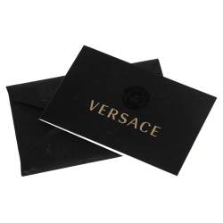 Pre Owned Versace Black Quilted Leather Icon Shoulder Bag