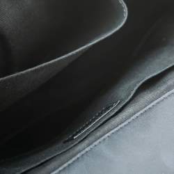 Pre Owned Versace Black Quilted Leather Icon Shoulder Bag