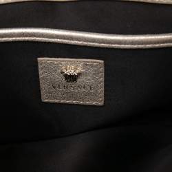 Pre Owned حقيبة كتف فيرساتشي سولتان ميدوسا جلد ذهبي مزخرف كريستال