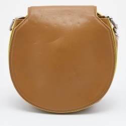 مملوكة مسبقًا Versace Beige Leather Medusa Flap Shoulder Bag