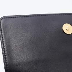 مملوكة مسبقًا Versace Black Leather Medusa Palazzo Shoulder Bag