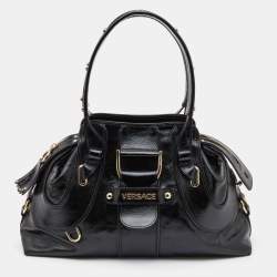 Versace Patent Leather Handbags