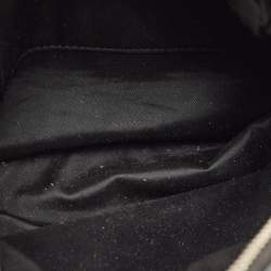Pre Owned Versace Black Leather Mini Medusa Palazzo Backpack
