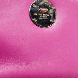 Versace Majenta Barocco Leather Altea Top Handle Bag