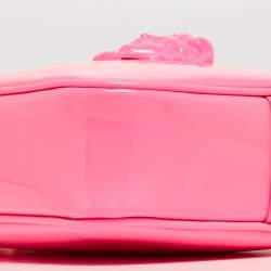 Versace Pink Patent Leather Palazzo Medusa Camera Bag