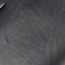 Pre Owned Versace Black Leather Medusa Tote