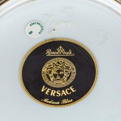 Versace x Rosenthal Medusa Blue Porcelain Vase