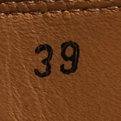 مملوكة مسبقًا Versace Greca Size 38 Black Leather Ankle Length Boots