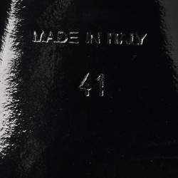 مملوكة مسبقًا حذاء كعب عالي فيرساتشي جاكار وبنفسجي جلد مقاس 41