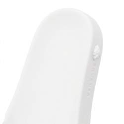 Pre Owned صندل سلايد فرساتشي ميدوسا مطاط أبيض مقاس 37