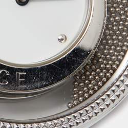 Pre Owned Versace White Stainless Steel Destiny Spirit 86Q99D002-S099 Women's Wristwatch 39 mm