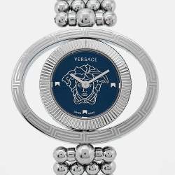 Versace Black Stainless Steel Eon Ellipsis 91Q99D008-S099 Women's Wristwatch 40 mm