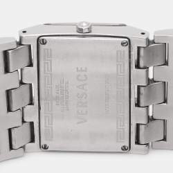 Versace White Stainless Steel 75Q Women's Wristwatch 32.5MM