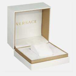 Pre Owned Versace DV One Glamour 63QCP9D008 SC09 Quartz Ceramic Diamond Wristwatch 36mm