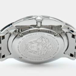 Pre Owned Versace Audrey VELR00419 Pink Dial Stainless Steel Women's Wristwatch 38 mm