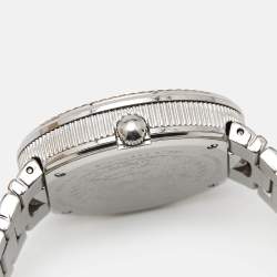 Pre Owned ساعة يد نسائية فيرساتشي في - معدن أيقون في أل سي080014 ستانلس ستيل لونين بيج فاتح 40 مم