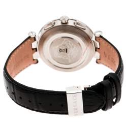 Versace SIlver White Stainless Steel V Race 23C Women's Wristwatch 42 mm