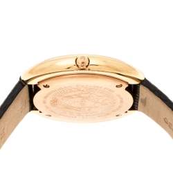 مملوكة مسبقًا Versace Rose Gold Plated stainless Steel Thea VA7 Women's Wristwatch 39 mm