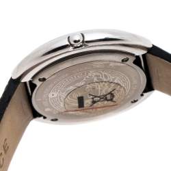 Pre Owned  Versace Silver Stainless Steel Thea A7Q Women's Wristwatch 39MM