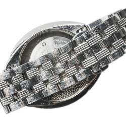 Pre Owned Versace White Stainless Steel Destiny Spirit 86Q Women's Wristwatch 39 mm