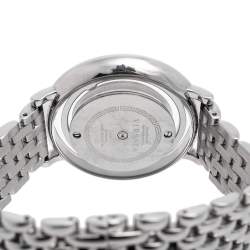 Versace Silver Stainless Steel Venus FHQ Women's Wristwatch 39 mm