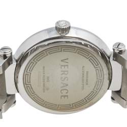 Pre Owned Versace Mother of Pearl Stainless Steel Reve 68Q99SD498-S099 Women's Wristwatch 35 mm