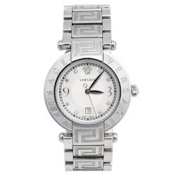 Versace Mother of Pearl Stainless Steel Reve 68Q99SD498-S099 Women's Wristwatch 35 mm