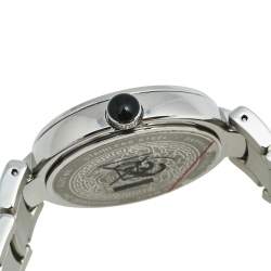 Versace Silver Stainless Steel Leda VNC030014 Women's Wristwatch 38 mm