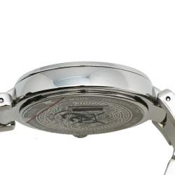 Versace Silver Stainless Steel Leda VNC030014 Women's Wristwatch 38 mm