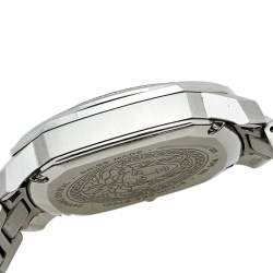 Pre Owned Versace Silver Stainless Steel Dylos VQD040015 Women's Wristwatch 35 mm