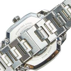 Pre Owned Versace Silver Stainless Steel Dylos VQD040015 Women's Wristwatch 35 mm