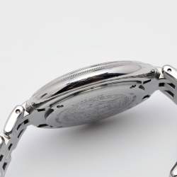 Pre Owned ساعة يد نسائية فيرساتشي ثيا VA7 ستانلس ستيل فضية 39 مم