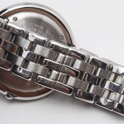 Pre Owned ساعة يد نسائية فيرساتشي ثيا VA7 ستانلس ستيل فضية 39 مم