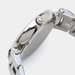 Pre Owned Versace Black Stainless Steel Gleam VAN030016 Women's Wristwatch 37 mm