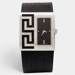 Gianni Versace Black Gold Plated Signature Medusa 7009017 Women's  Wristwatch 20 mm Versace | The Luxury Closet