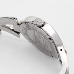 Pre Owned Versace Black Diamond Stainless Steel V-Glam 60QE9SD009 Women's Wristwatch 25 mm