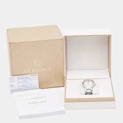 Versace Mother of Pearl Stainless Steel Reve 68Q Women's Wristwatch 35 mm