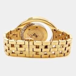 Versace White Gold Plated Stainless Steel  Destiny Spirit 86Q70D002-S070 Women's Wristwatch 36 mm