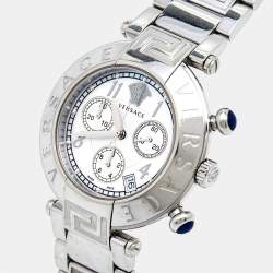 Versace Mother Of Pearl Stainless Steel Reve Q5C Women's Wristwatch 40 mm