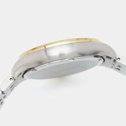 Versace Blue Two-Tone Stainless Steel Hellenyium VE2S00522 Women's Wristwatch 35 mm