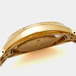 Versace White Yellow Gold Plated Stainless Steel Destiny Spirit 86Q70D002S070 Women's Wristwatch 39 mm 