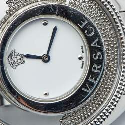 Versace White Stainless Steel Destiny Spirit 86Q99D002-S099 Women's Wristwatch 39 mm