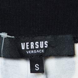 Versus Versace White Leopard Print Leggings S